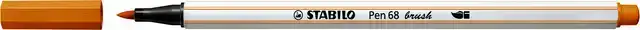 BRUSHSTIFT STABILO PEN 68/54 ORANJE