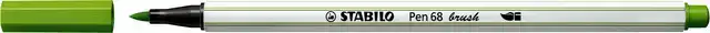 BRUSHSTIFT STABILO PEN 68/43 LOOFGROEN