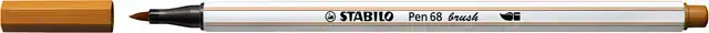 BRUSHSTIFT STABILO PEN 68/89 DONKER