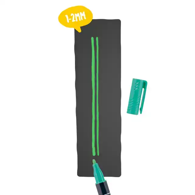 KRIJTSTIFT SECURIT SMA-100 ROND 1-2MM CHALKMARKERS/WINDOW STENCILS