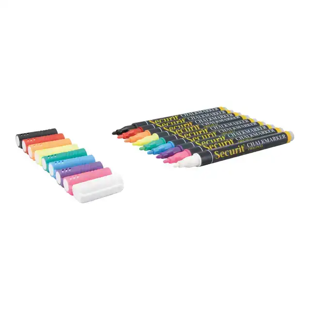KRIJTSTIFT SECURIT SMA-100 ROND ASS