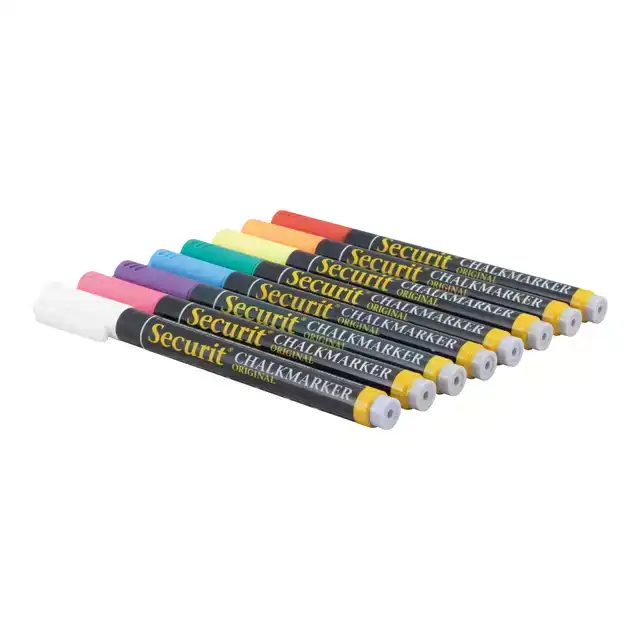 KRIJTSTIFT SECURIT SMA-100 ROND ASS