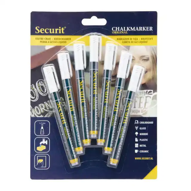 KRIJTSTIFT SECURIT SMA-100 ROND 1-2MM