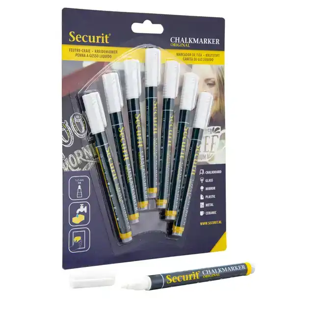 KRIJTSTIFT SECURIT SMA-100 ROND 1-2MM