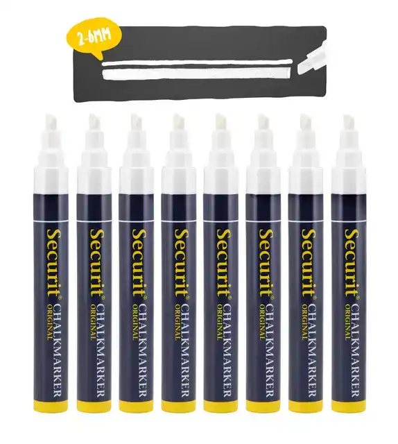 KRIJTSTIFT SECURIT SMA-510 SCHUIN 2-6MM
