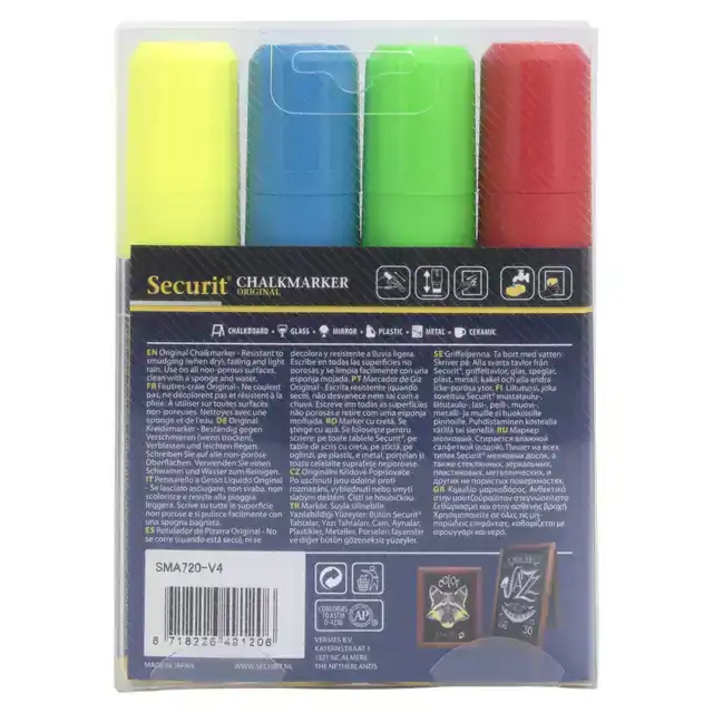 KRIJTSTIFT SECURIT SMA-720 BLOKPUNT
