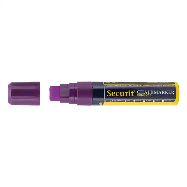 KRIJTSTIFT SECURIT SMA-720 BLOKPUNT CHALKMARKERS/WINDOW STENCILS