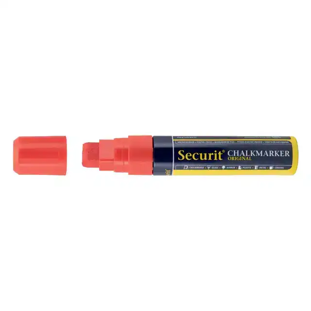 KRIJTSTIFT SECURIT SMA-720 BLOKPUNT CHALKMARKERS/WINDOW STENCILS