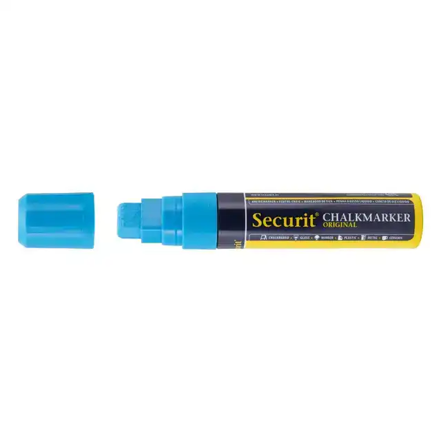 KRIJTSTIFT SECURIT SMA-720 BLOKPUNT CHALKMARKERS/WINDOW STENCILS