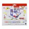 VILTSTIFT BRUYNZEEL KIDS TWIN POINT SET