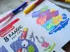 VILTSTIFT BRUYNZEEL KIDS MAGIC 8ST ASS
