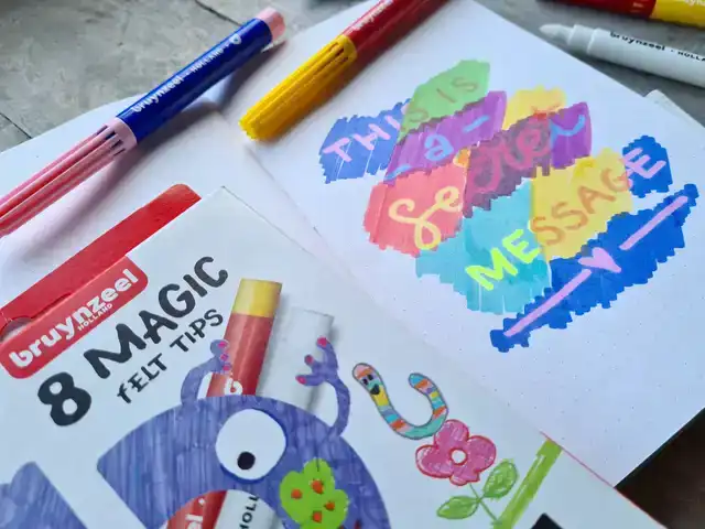 VILTSTIFT BRUYNZEEL KIDS MAGIC 8ST ASS