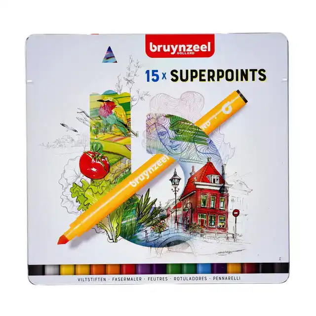 VILTSTIFT BRUYNZEEL SUPER POINTS 15