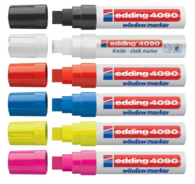 KRIJTSTIFT EDDING 4090 WINDOW BLOK