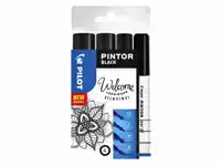 VERFSTIFT PILOT PINTOR ASSORTI BREEDTES