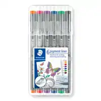 FINELINER STAEDTLER PIGMENT 308 0.3MM 6