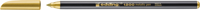 FINELINER EDDING 1200 F METALLIC GOUD