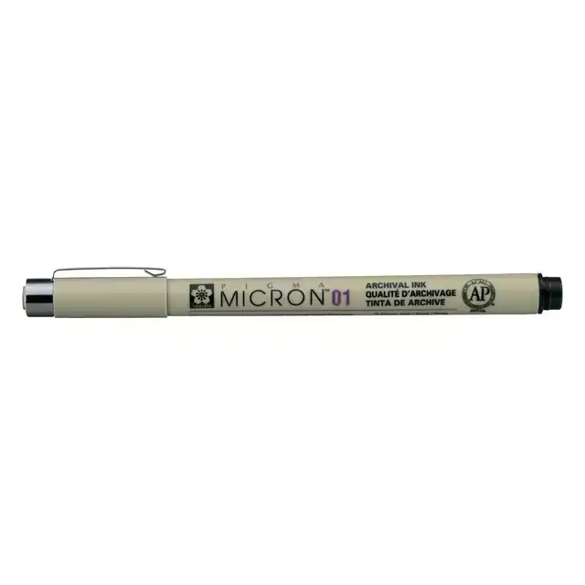 FINELINER SAKURA PIGMA MICRON 01 0.25MM