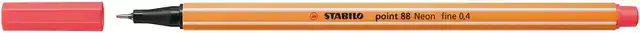 FINELINER STABILO POINT 88/040 F NEON