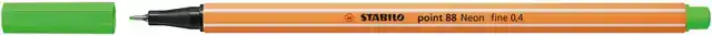 FINELINER STABILO POINT 88/033 F NEON