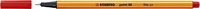 FINELINER STABILO POINT 88/40 F ROOD