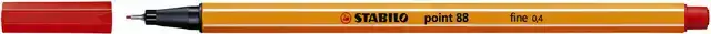 FINELINER STABILO POINT 88/40 F ROOD
