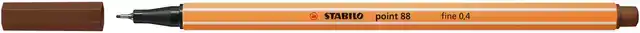 FINELINER STABILO POINT 88/45 F BRUIN