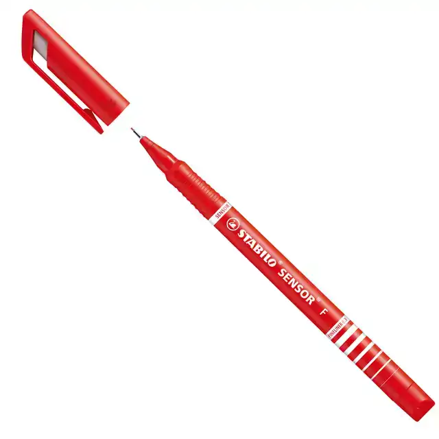 FINELINER STABILO SENSOR 189/40 F ROOD