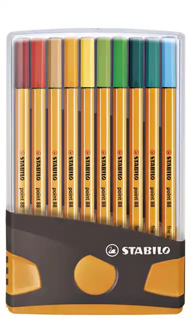 STABILO POINT 88 COLOR PARADE