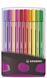 VILTSTIFT STABILO PEN 68/20 ANTRAC/ROZE