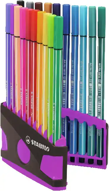 VILTSTIFT STABILO PEN 68/20 ANTRAC/ROZE