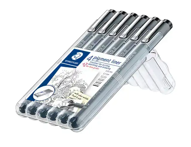 FINELINER STAEDTLER PIGMENT 308 ASS