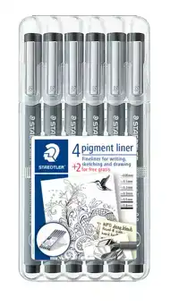 FINELINER STAEDTLER PIGMENT 308 ASS