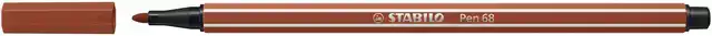 VILTSTIFT STABILO PEN 68/38 M ROODKRIJT
