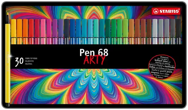 VILTSTIFT STABILO PEN 68/30 ARTY M ASS