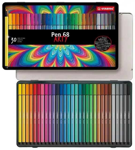 VILTSTIFT STABILO PEN 68/30 ARTY M ASS