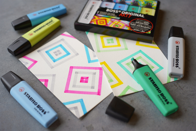 MARKEERSTIFT STABILO BOSS 70/24 GEEL
