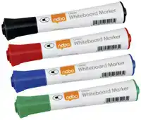 VILTSTIFT NOBO WHITEBOARD GLIDE ROND