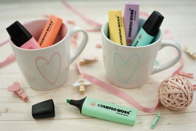 MARKEERSTIFT STABILO BOSS 70/144 PASTEL