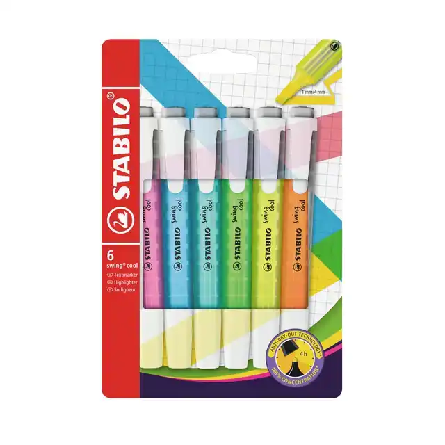 MARKEERSTIFT STABILO SWING COOL 275/6