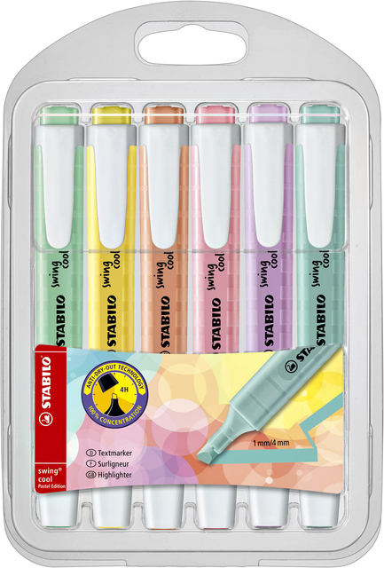 MARKEERSTIFT STABILO SWING COOL 275/6