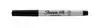 VILTSTIFT SHARPIE UF ZWART