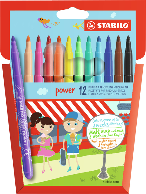 VILTSTIFT STABILO POWER 280/12 12ST