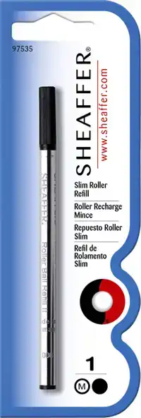 ROLLERPENVULLING SHEAFFER SLIM M ZWART