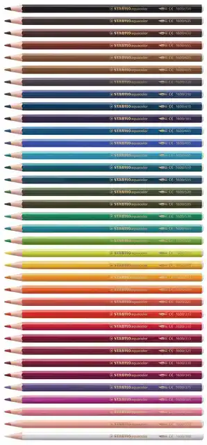 KLEURPOTLOOD STABILO 1624 AQUACOLOR