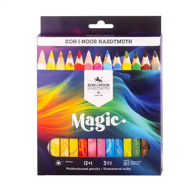 KLEURPOTLODEN KOH I NOOR JUMBO MAGIC