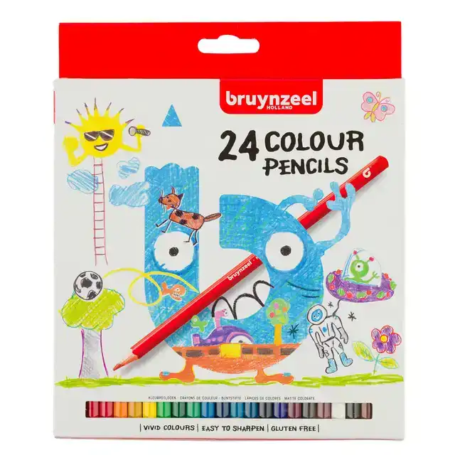 KLEURPOTLODEN BRUYNZEEL KIDS BLISTER A