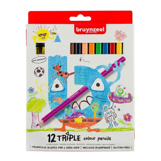 KLEURPOTL BRUYNZEEL KIDS TRIPLE BLISTER