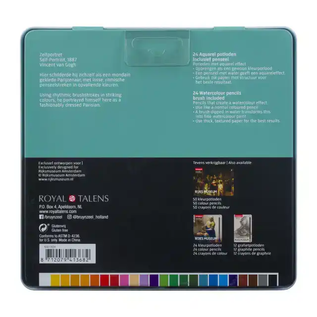 KLEURPOTL BRUYNZEEL AQUAREL VAN GOGH