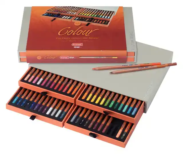 KLEURPOTLODEN BRUYNZEEL COLOUR BOX 48ST